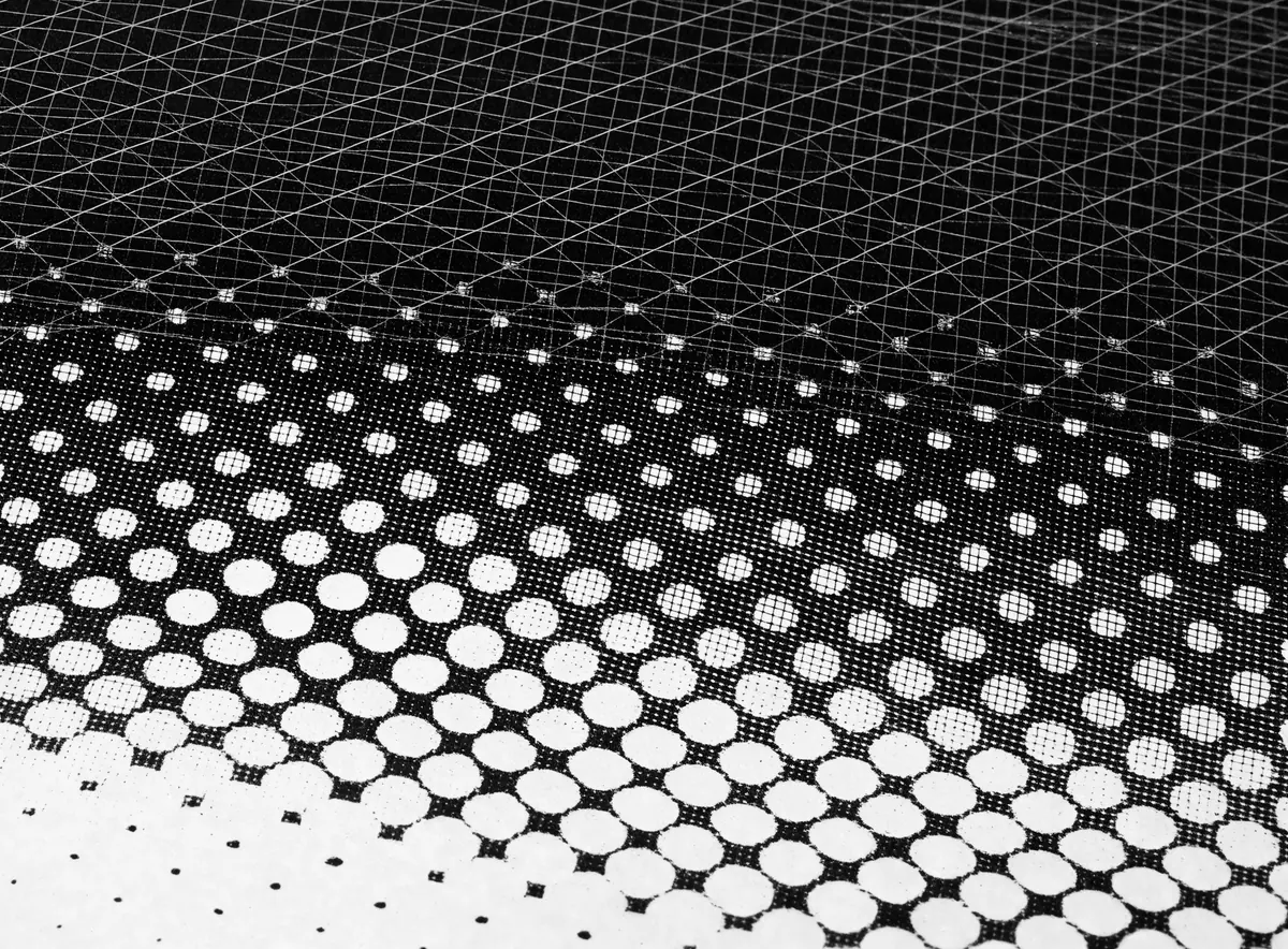 Simulated process print, macro