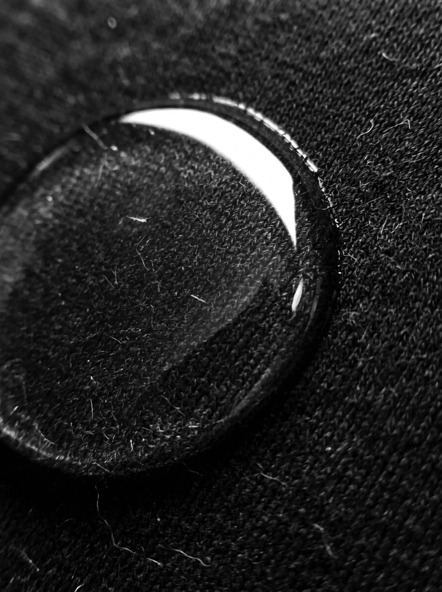 Gel ink, macro